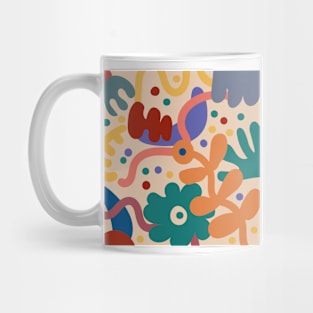 Doodle Floral Mug